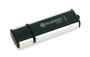 Platinet PMFU3256 USB-Stick 256 GB, USB Typ A 3.2 Gen 1 (3.1 Gen 1), schwarz
