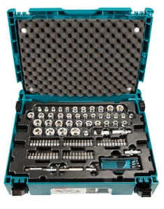 Makita E-08713 nyckel- och verktygssats med 120 delar.
