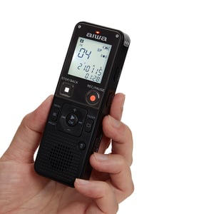 Aiwa DVR-A600 dyktafon Pamięć wewnętrzna i karty pamięci flash Czarny