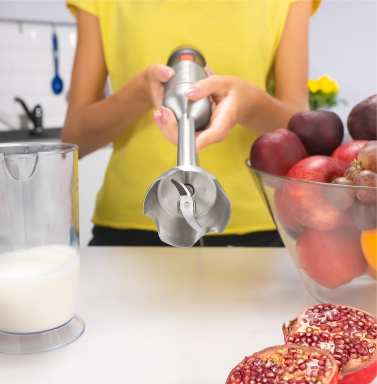 Zelmer ZHB4652 VARIO 0,5 l Blender immersyjny 1400 W Szary, Srebrny