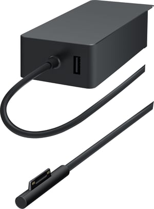 Microsoft LAG-00002 adapter zasilający/ inwentor Wewnętrzna 44 W Czarny