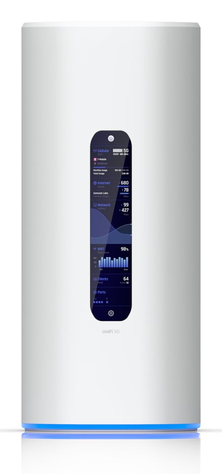 Ubiquiti UDR-5G-Max router bezprzewodowy 2.5 Gigabit Ethernet Trójpasmowy (2,4 GHz / 5 GHz / 6 GHz) Biały