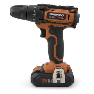 Daewoo DAA 2120Li 1550 RPM Centrallås 1,3 kg Svart, Orange