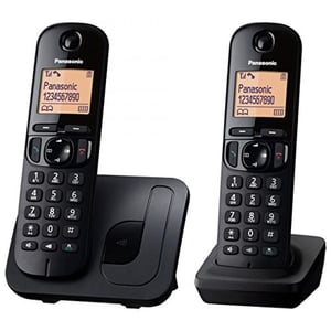 Panasonic KX-TGC212 DECT-Telefon Anrufername und -identifikation Schwarz