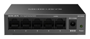 Mercusys MS105GS(UN) Unmanaged Gigabit-Ethernet-Switch (10/100/1000) Schwarz