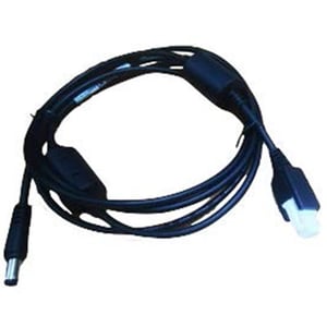 Zebra CBL-DC-388A2-01 Power Cable, Black, 1.8 m