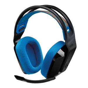 Logitech G G535 Wireless Gaming Headset with Headband, Black, Blue