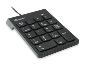 Equip 245205 Ziffernblock, universell, USB, schwarz