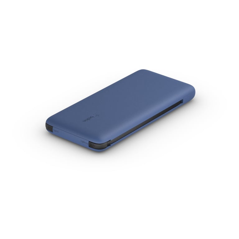 фото Зовнішній акумулятор (павербанк) Belkin 10000 mAh 23W Blue (BPB006BTBLU)