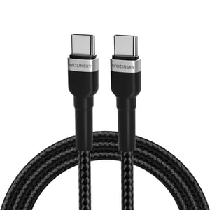 Wozinsky 5907769308734 kabel USB USB 2.0 1 m USB C 65 W Czarny