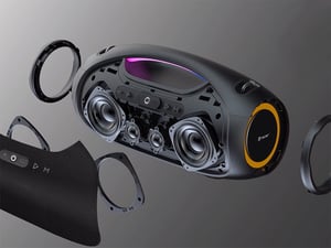 Tracer TRAGLO47226 głośnik przenośny / imprezowy Przenośny głośnik stereo Czarny 60 W