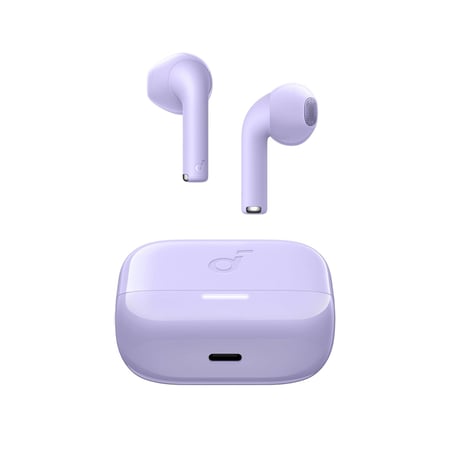 Anker SOUNDCORE K20I PURPLE Słuchawki True Wireless Stereo (TWS) Douszny Połączenia/Muzyka/Sport/Codzienność USB Type-C Bluetooth Podstawka do ładowania Fioletowy