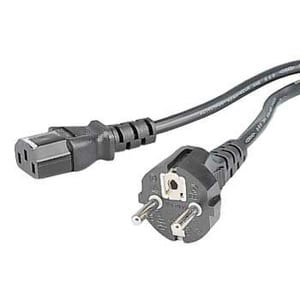 Hama 00029934 Power Cable, Black, 1.4 m