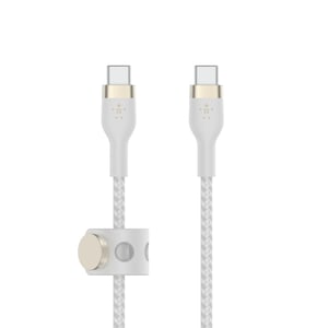 Belkin BOOST↑CHARGE PRO Flex USB-Kabel USB 2.0 2 m USB-C Weiß