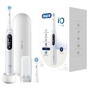 Oral-B 445234 Elektrische Zahnbürste für Erwachsene Vibrierende Zahnbürste Weiß