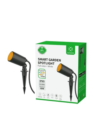 WOOX R5147 smart belysning Smart golvlampa med Wi-Fi/Bluetooth, 7 W