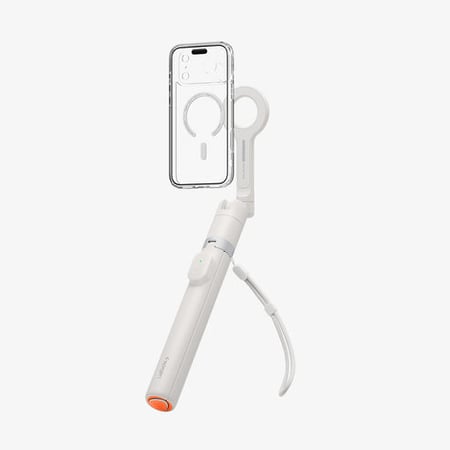 Spigen AMP11373 kijek do selfie Smartfon Biały