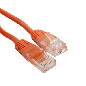 Qoltec RJ-45 – RJ-45 3 m M/M nätverkskabel, orange, Cat5e