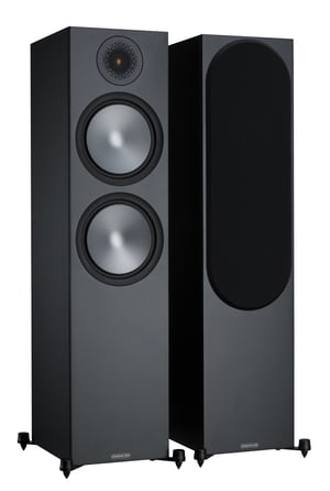 Monitor Audio Bronze 500 2,5-drożny Czarny Przewodowa 200 W