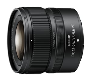 Nikon NIKKOR Z DX 12-28mm f / 3.5-5.6 PZ VR Bezlusterkowiec Teleobiektyw zmiennoogniskowy Czarny