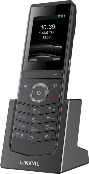 Fanvil W611W V2 telefon VoIP Czarny 4 linii LCD Wi-Fi