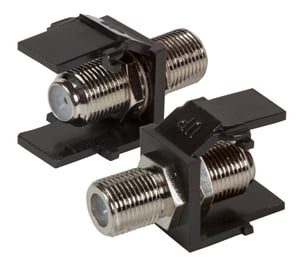 EFB Elektronik EB540 przejściówka do kabli F-Connector Czarny