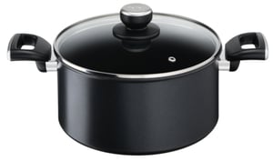 Tefal G2554672 5.2 L Round Black Pot