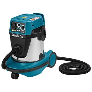 Makita VC2211MX1 Staubsauger Schwarz, Blau, Weiß 22 l 1050 W