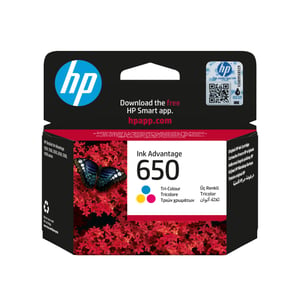 HP 650 Original Ink Advantage Black Ink Cartridge