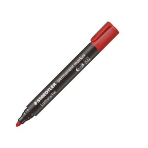 Staedtler 352-2 Permanent Marker, Red, 1 pc.