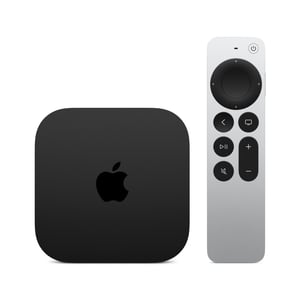 Apple TV 4K Czarny, Srebrny 4K Ultra HD 128 GB Wi-Fi Przewodowa sieć LAN