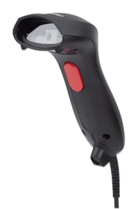Manhattan 179775 Barcode Scanner Handheld 1D/2D CCD Barcode Scanner Black