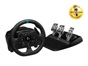 Logitech G G923 Czarny USB 2.0 Kierownica + pedały Analogowa/Cyfrowa PC, PlayStation 4, PlayStation 5
