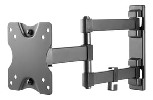 Deltaco ARM-1204 uchwyt do telewizorów 68,6 cm (27") Czarny
