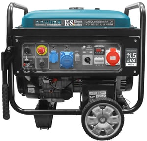 Könner & Söhnen KS 12-1E 1/3 ATSR agregat prądotwórczy 8000 W 55 l Benzynowy Czarny, Morski