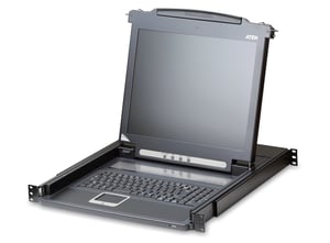 ATEN CL1000M konsola rackowa 43,2 cm (17") Czarny 1U