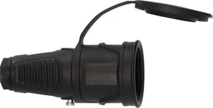 Brennenstuhl 1082050020 Type F Electric Power Plug, Black
