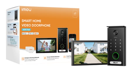 Imou VDP7 PoE wideodomofon 5 MP 17,8 cm (7") Czarny