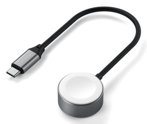 Satechi ST-QCAWM ładowarka do urządzeń przenośnych Smartwatch Biały, Szary USB Bezprzewodowe ładowanie Wewnętrzna