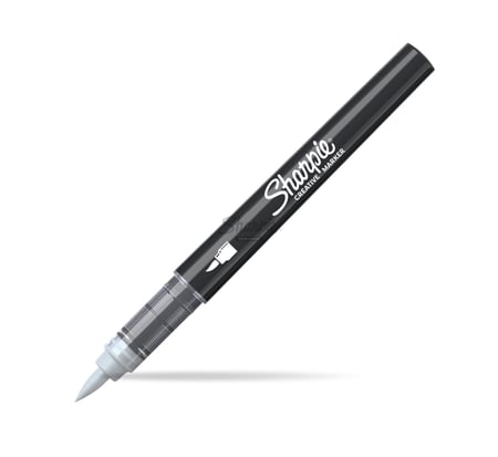 Sharpie 2218120 marker 1 szt. Końcówka pędzlowa Szary