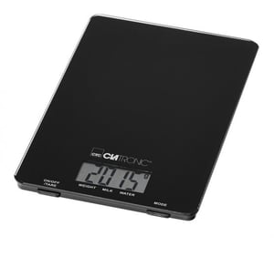 Clatronic KW 3626 Svart rektangulär elektronisk köksvåg
