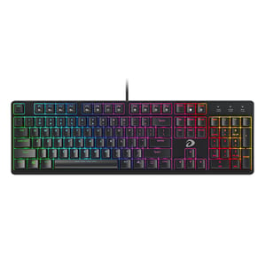 DAREU EK1280 klawiatura Gaming USB QWERTY Angielski Czarny