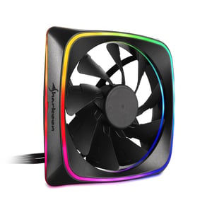 Sharkoon RGB SHARK Lights PC-Gehäuse 12-cm-Lüfter Schwarz