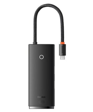 Baseus WKQX050101 USB 3.2 Gen 1 (3.1 Gen 1) Type-C-Hubs und -Verteiler, schwarz