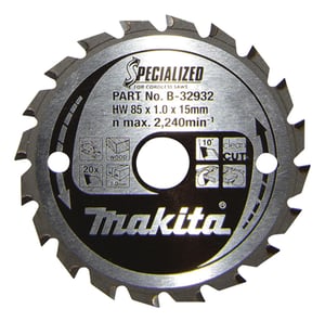 Makita Zubehör Werkzeug Kreissägeblatt 8,5 cm 1 Stück