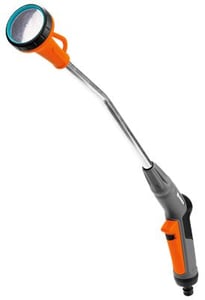 Gardena 18330-32 Spritzpistole/Wasserdüse Sprühdüse für Wasser Grau, Orange, Edelstahl