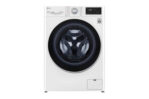 LG F4DV328S0U Freestanding Front-Loading Washer-Dryer, White