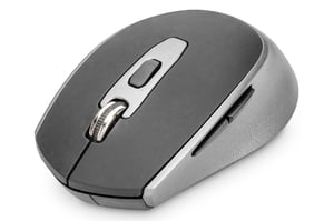 Digitus Trådlös optisk mus, 6 knappar, 1600 dpi