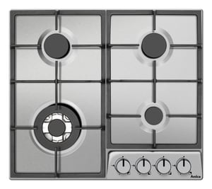 Amica PGD6101APR Kochfeld Edelstahl Einbau 59 cm Gas 4 Kochzonen