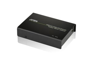 ATEN VE812T AV-sändare och -mottagare, svart